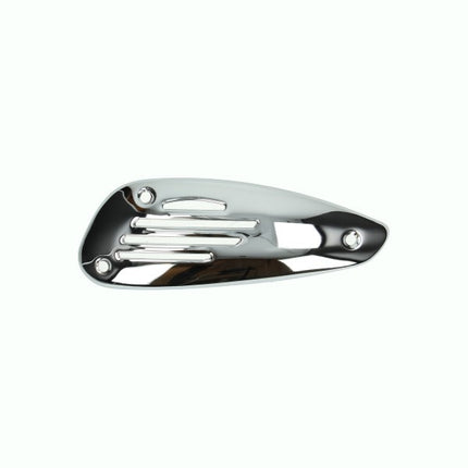 pare-chaleur d'échappement euro-2 chrome lx 4t, primavera 4t, sprint 4t-2v, vespa S 4t
