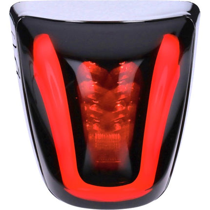 feu arrière DMP led homologué chromé/verre fumé primavera, sprint