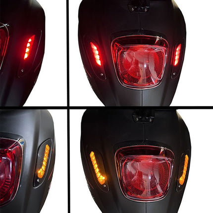 jeu de clignotants DMP led matrix arrière fumé primavera, sprint