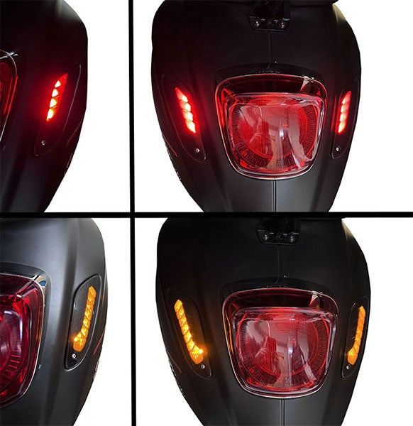 knipperlichtset DMP led matrix achter smoke primavera, sprint