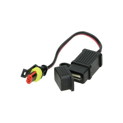 Piaggio original USB 12v connection for Beverly, Liberty, Typhoon, Aprilia, GTS 125cc, GTS 250cc, GTS all models, GTS Super 300cc, MP3, Primavera, Sprint 1d002753