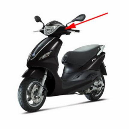 handlebar cover Piaggio original black graphite 79/a fly new 2012 5a000002000nd