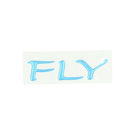sticker Piaggio origineel zijscherm links/rechts 3d blauw fly 622275