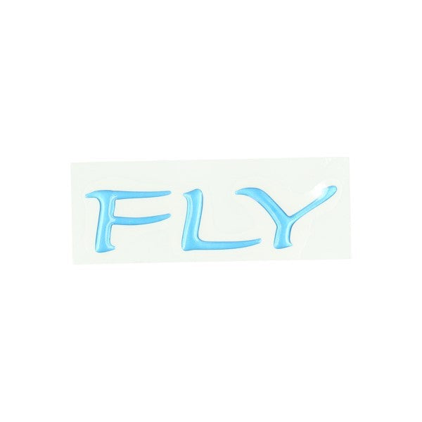 sticker Piaggio origineel zijscherm links/rechts 3d blauw fly 622275