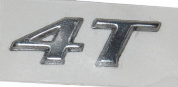 sticker Piaggio origineel woord [4T] zijscherm aluminium lx 4t 656222