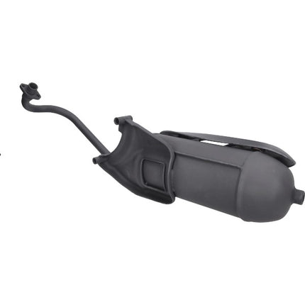 pot d'échappement origine modèle piaggio euro-2 noir centro 4t, fly 4t, liberty 4t, sportcity, zip 4t