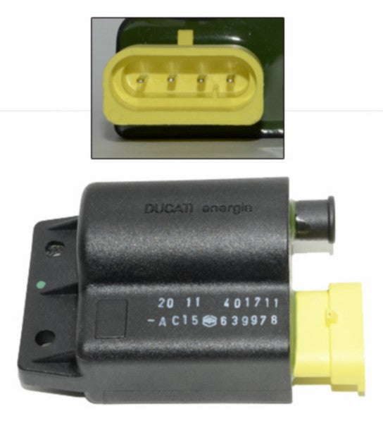 bobine/cdi-unit ducati 45km euro-2 sprint, centro 4t, liberty 4t, lx 4t, primavera 4t, sco piaggio 4t-2v, zip 4t 6399785