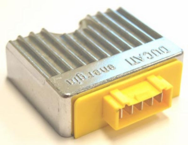 spanningsregelaar Piaggio origineel 5-polig euro-2 gele stekker Ducati sco piaggio 4t-2v 9693825