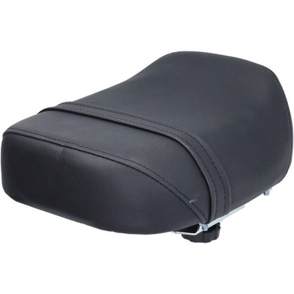 duo-seat (made in EU) zwart fatbike, agm Goccia, bromfiets vespa, tomos