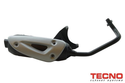 pot d'échappement tecno modèle standard droit (fabriqué en UE) zip 4t