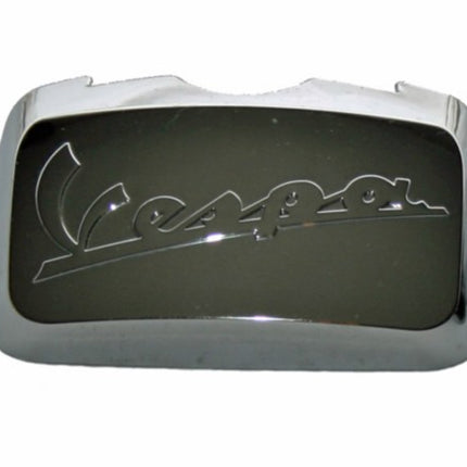 afdekkap Piaggio origineel oppakbeugel achterdrager chroom gts, lxv, vespa lx, vespa S 623336