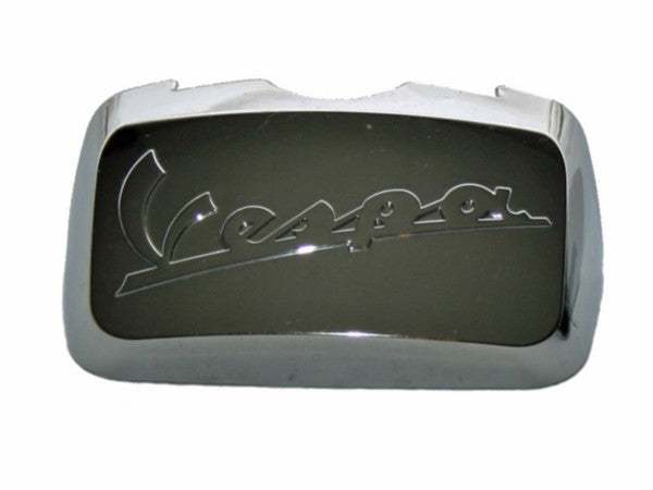 Cache-bouchon Piaggio d'origine pour poignée de maintien, porte-bagages arrière chromé pour GTS, LXV, Vespa LX, Vespa S 623336