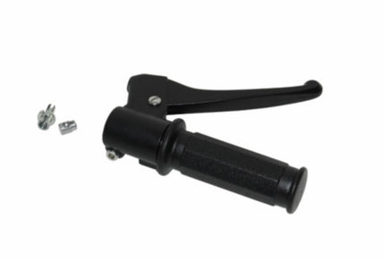 gas / remhendel pvc zwart ciao, citta, bromfiets vespa, si