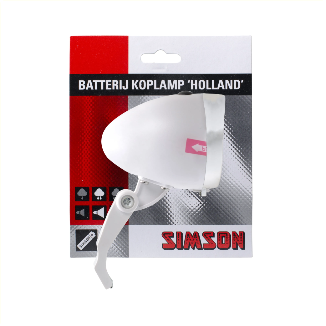 RD0204A Simson batterij koplamp "Holland