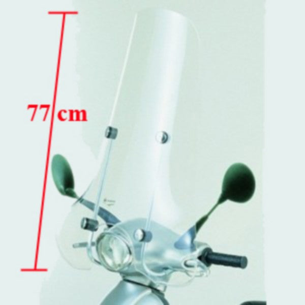 windscreen Piaggio original high without mounting set 77cm et2-et4, liberty 494594