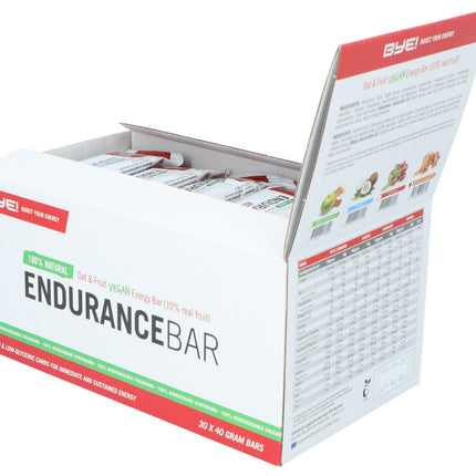 BYE! Endurance bar caramel / himalaya salt - 40 gram (doos à 30 stuks) - afbeelding 3