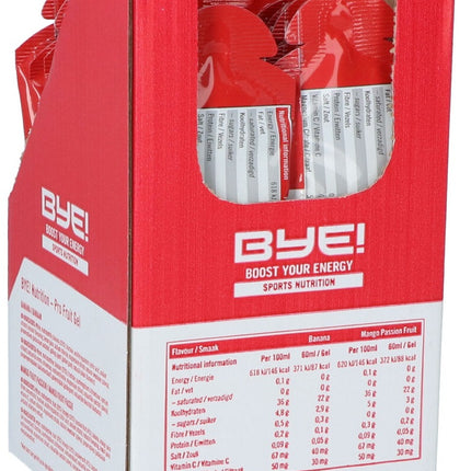 BYE! Pro Fruit gel banana - 60 ml (doos á 12 stuks) - afbeelding 2
