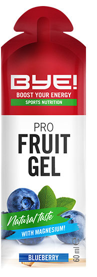 BYE! Pro Fruit gel blueberry - 60 ml (doos á 12 stuks)