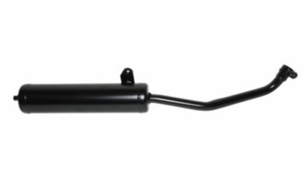 pot d'échappement tecno modèle original 25km (fabriqué en UE) 23.5mm noir ciao mix