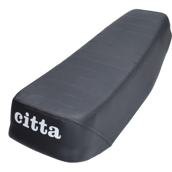 selle biplace (fabriquée en UE) Gilera noire Citta