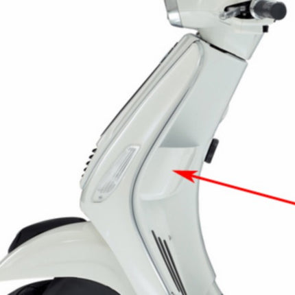 Vide-poches Piaggio d'origine gauche blanc Monte 544 Vespa S 65429400br