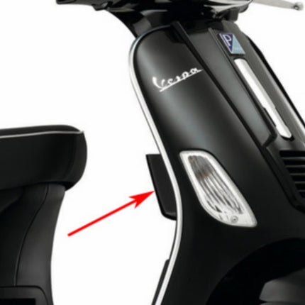 opbergvak Piaggio origineel rechts zwart lucido 94 vespa S 6542950090
