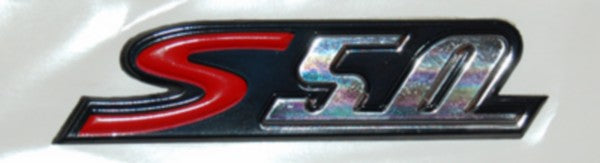 sticker Piaggio origineel woord [s50] rechtsachter vespa S 656229