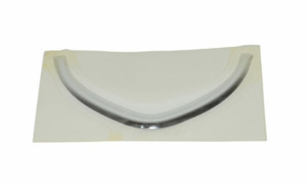 Trim strip Piaggio original front shield middle chrome fly rst 655436