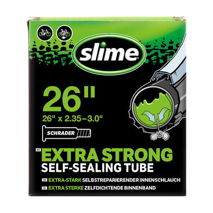 Slime zelfdichtende anti-lek binnenband 26 Inch AV – 26" x 2.35 - 3.0"