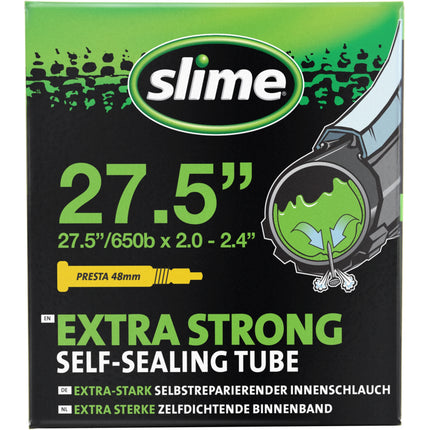 Slime zelfdichtende anti-lek binnenband 27.5 Inch SV – 27.5" / 650b x 1.5 - 2.3"