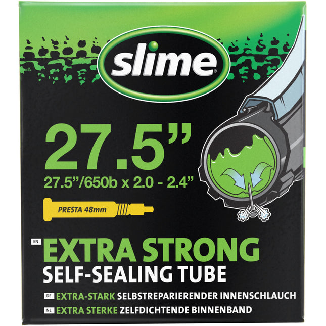 Slime zelfdichtende binnenband 27,5 x 1,5–2,3 inch Presta 48 mm