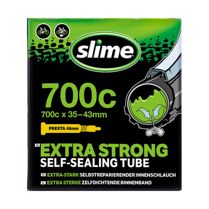 Slime zelfdichtende anti-lek binnenband 28 Inch SV – 700c x 35 - 43mm