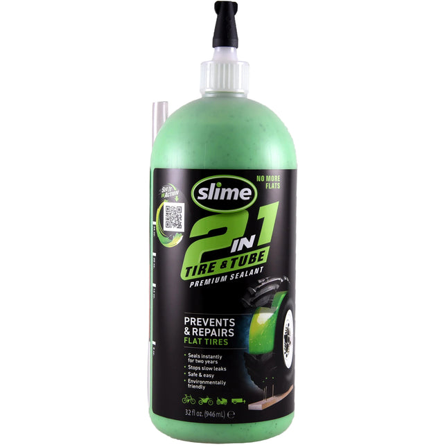 Slime 2-in-1 banden & binnenbanden anti-lek middel 946 ml