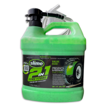 Slime 2-in-1 banden & binnenbanden anti-lek middel 3.78 ltr