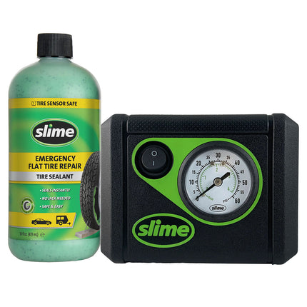 Slime Smart Repair noodreparatieset voor lekke banden – 19.5 x 7.5 x 17 cm
