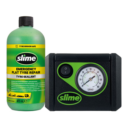Slime Smart Repair noodreparatieset voor lekke banden – 20 x 9 x 19 cm