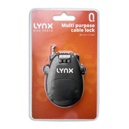 Lynx Multifunctioneel kabelslot / Helmslot – productafbeelding 2