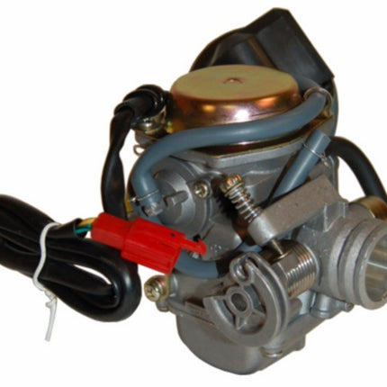 carburateur DMP + starter électrique (entre autres 125cc) 24mm scooter chinois 4t, scooter gy6, scooter kymco 4t
