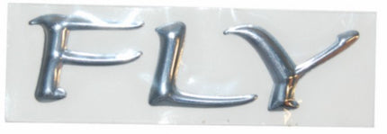autocollant Piaggio origine d/g arrière 3d chrome fly 655432