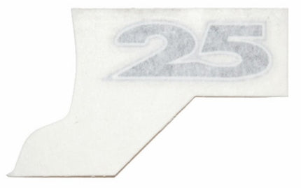 sticker Piaggio original word [25] left/right rear zip 4t 576745