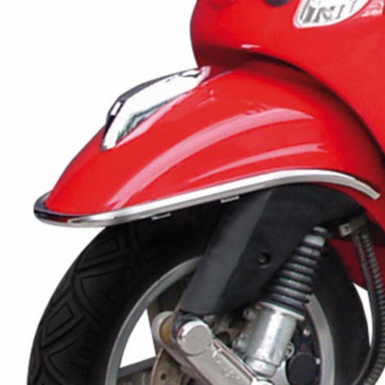 chrome front fender guard Piaggio original Vespa S 656104