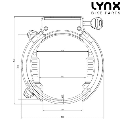 Lynx Ringslot XL ART 2 OEM – productafbeelding 3