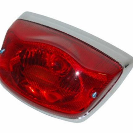 taillight DMP + trim original model (without bulb) chrome lxv, vespa lx, vespa S