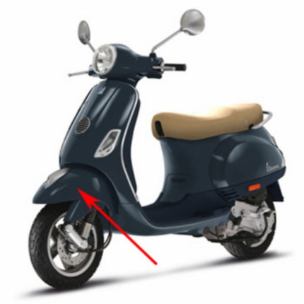 front fender Piaggio original blue midnight 222 lx fl 66652800de=op=op