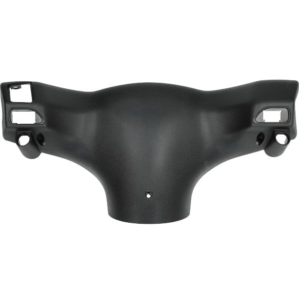 stuurkap achterzijde euro-2/4/5 model origineel zwart piaggio, zip 2t , zip 4t, zip2000 581323000c