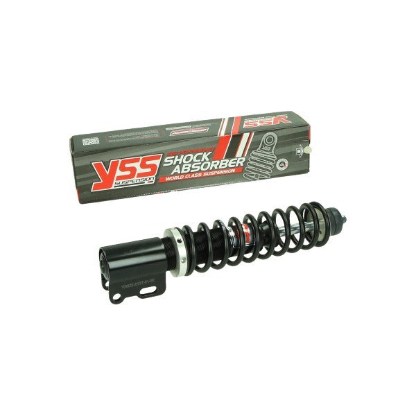 schokbreker yss voorvork verstelbaar pro-x 210mm zwart et2-et4, lxv, vespa lx, vespa S, zip sp