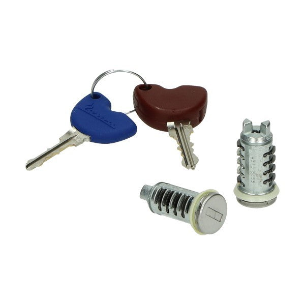 contactslot Piaggio origineel set et 125cc, lx 125cc 1b005661=op=op