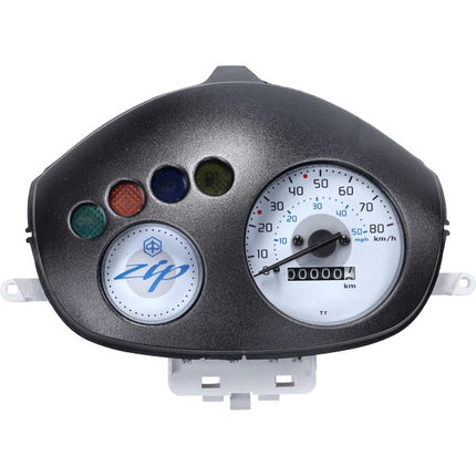 Compteur kilométrique modèle Euro 2 d'origine (cadran blanc) Zip 4T, Zip VA2009 640018