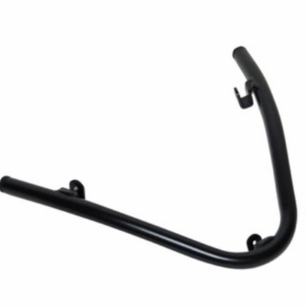 Ornamental bracket Regia front fender (made in EU) matte black Piaggio, Zip2000