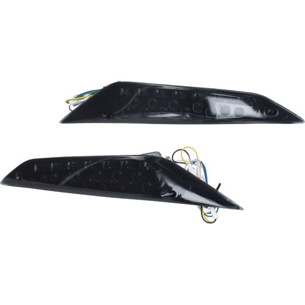 knipperlichtset DMP led SP met dagrijverlichting voor smoke piaggio, zip2000